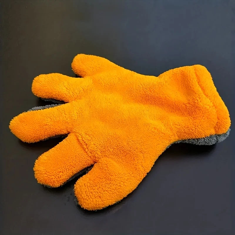 Car Body Interior Cleaning Towel Gloves
