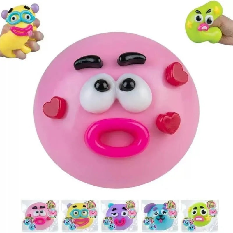 Smushers Squishy - Dog Face Exchange, Gentle and Pliable, Cute and Soft, Slow Rebound, Stress Relief, Enjoyable Squeezing.