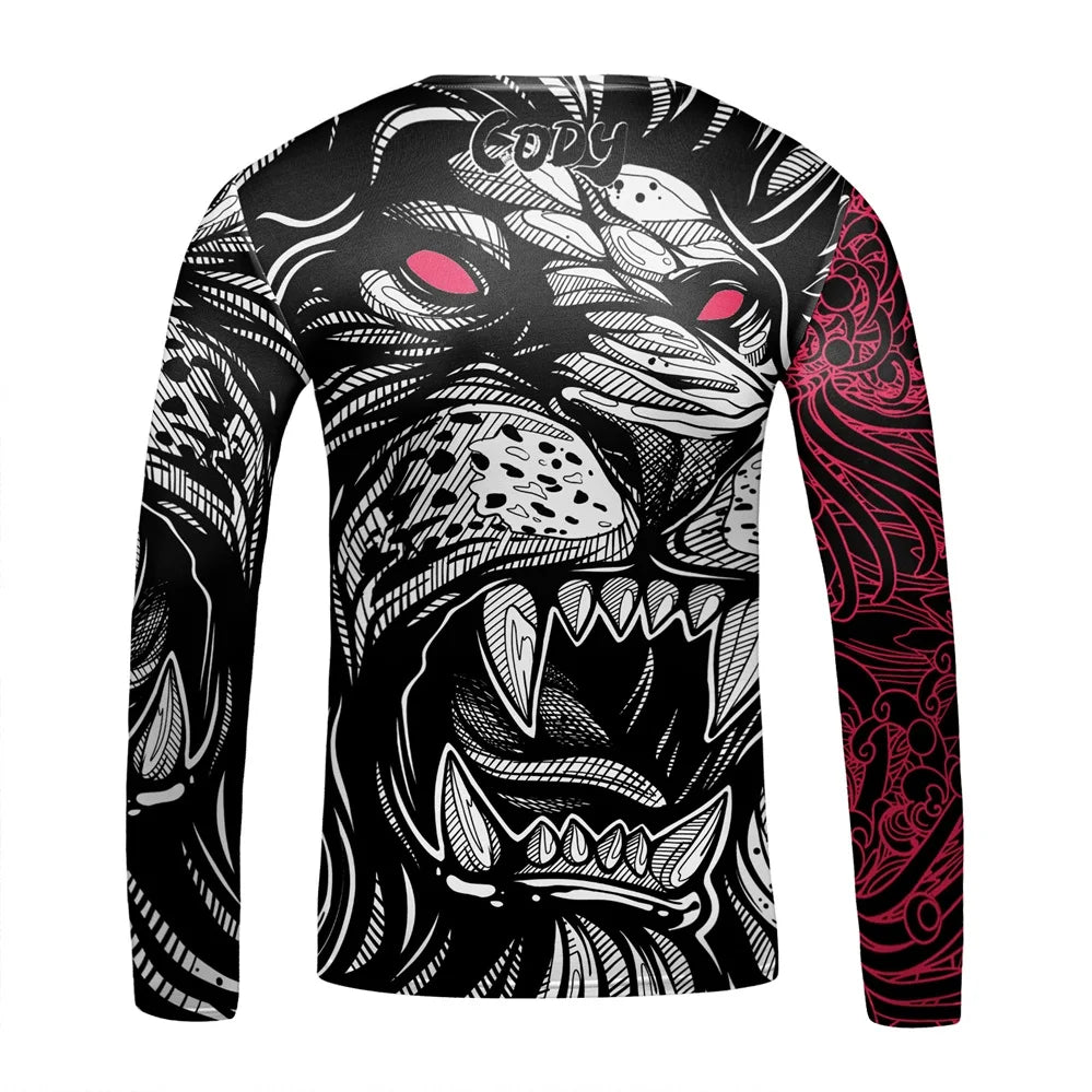 Compression Jersey MMA BJJ Fashion Boys Sets Baby Girl Clothing Set Kids Shorts Sports Bear Sweatshirt Pants 4Pcs Suits Outfits