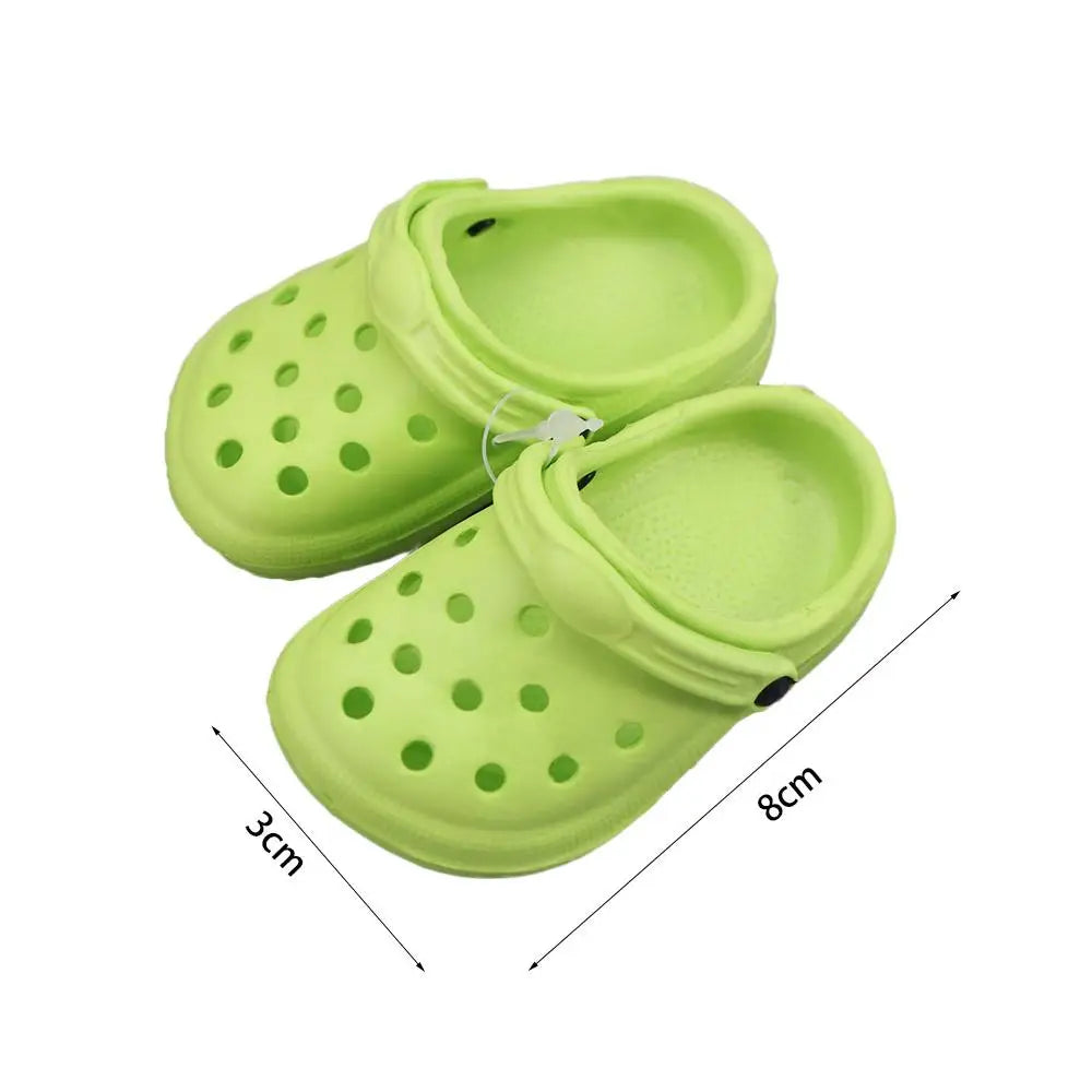 1 Pair Pet Beach Shoes Non-slip Pet Sandals Soft-soled Comfortable Dog Hole Shoe Breathable EVA Dog Rain Boots for Cats