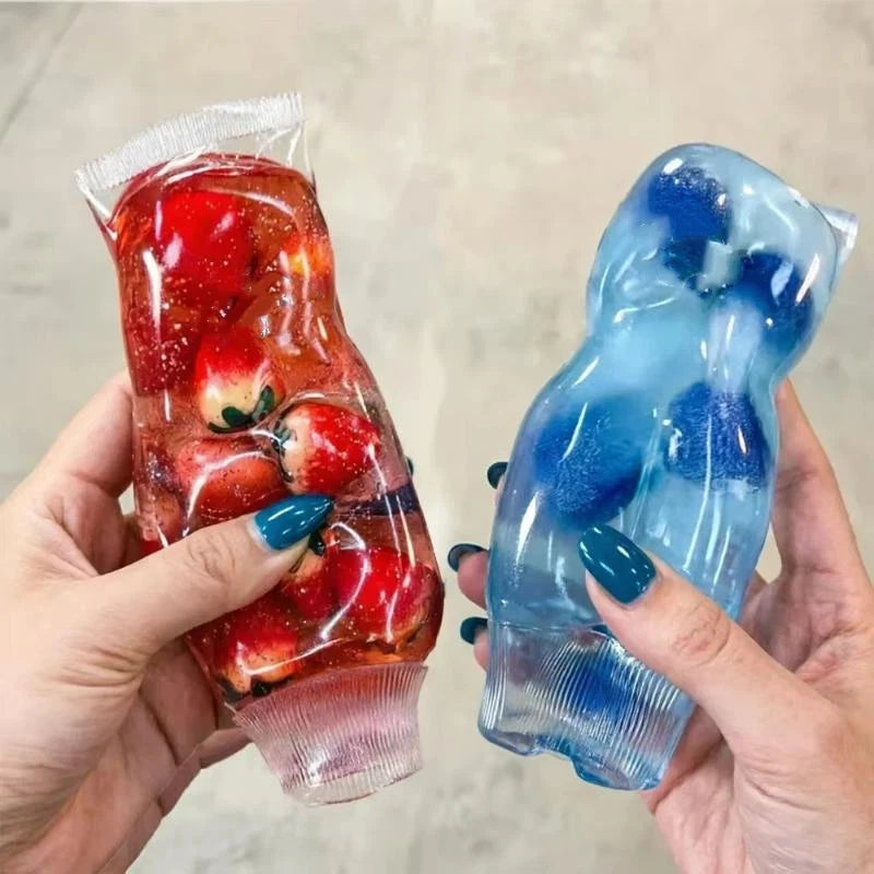 Slow Rising Stress Relief Toy Fruit Filled Maltose Toothpaste Soft Fidget Squeeze Toy for Classroom Reward Party Bag Fillers