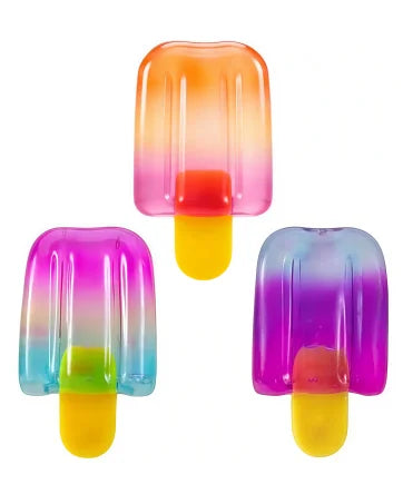 Ice Cream Squishy Toy, Summer Stress Relief Squeeze Toy, Sensory Fidget Squishy, Popsicle Anxiety Relief Toy, Party Favor Gift