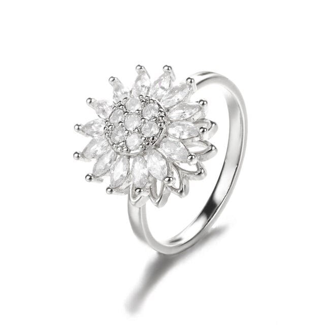 Sunflower Spinning Ring